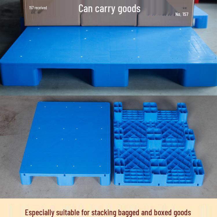 Moisture-Proof Interlocking Plastic Pallet Tray for Warehouse Storage