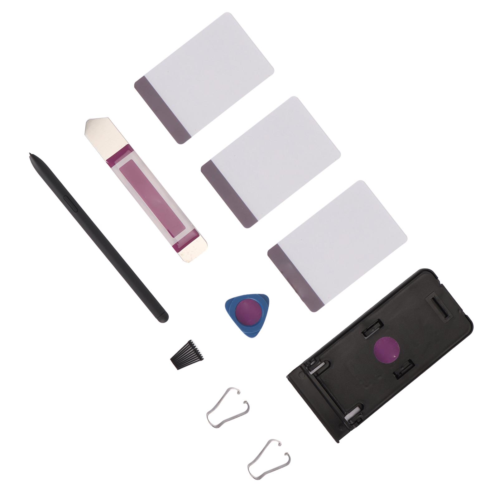 

Для Tab S6 Lite Stylus Magnetic 4096 Pressure Accurated Durable Plastic Smart Pen с 10 наконечниками для чёрный