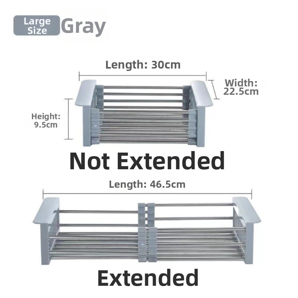 Extend Sink Rack Portable Extender Basket for Vegetables New Kitchen Sinks Accessories