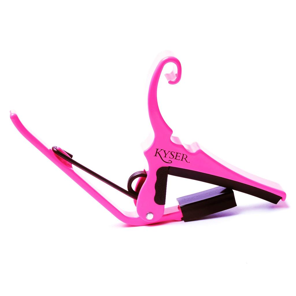 KYSER KG6NPA Neon Pink Capo Tast for Acoustic Guitar KYSER