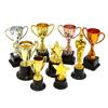 Small Size Mini Trophy Plastic Material Prize Cups Award Cup  Sporting Events