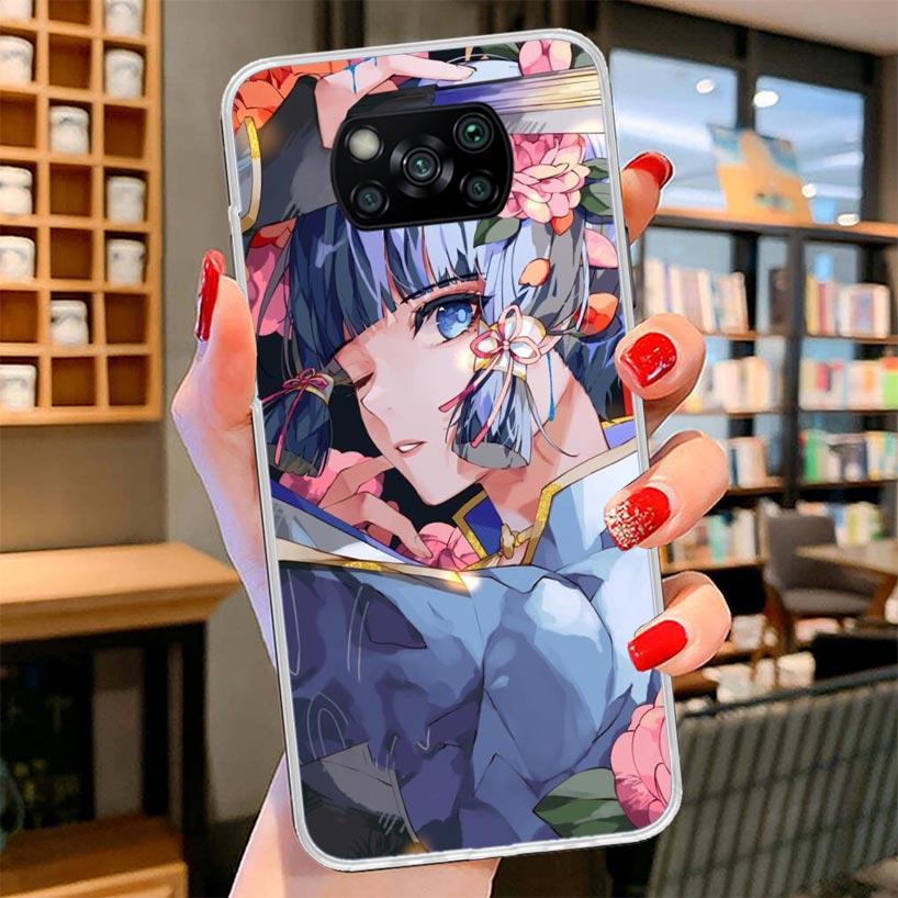 Genshin Impact Raiden Shogun Baal Cover Phone Case For Xiaomi Poco F7 Ultra X7 X6 X5 Pro M7 Redmi 15C 15 13C 13 12C 12 10C 10 9A