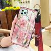 Fashion Ring Phone Case For Oukitel C22 Elderly lady Protective Lanyard Anti-dust Shockproof Waterproof Chinese style