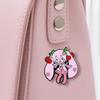 Cherry Blossom Virtual Singer Enamel Pin – Pigtail Girl Badge and Otaku Fan Gift