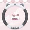 Cute Kitten Breathable Steering Wheel Cover 2023