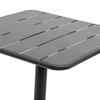 Phuket GARDEN TABLE graphite STEEL 65x74cm