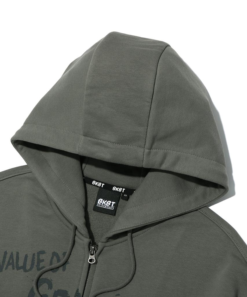 Bunkerbuster Genu Direction Hoodie Zip-Up Khaki (Mp1Tu061-048)
