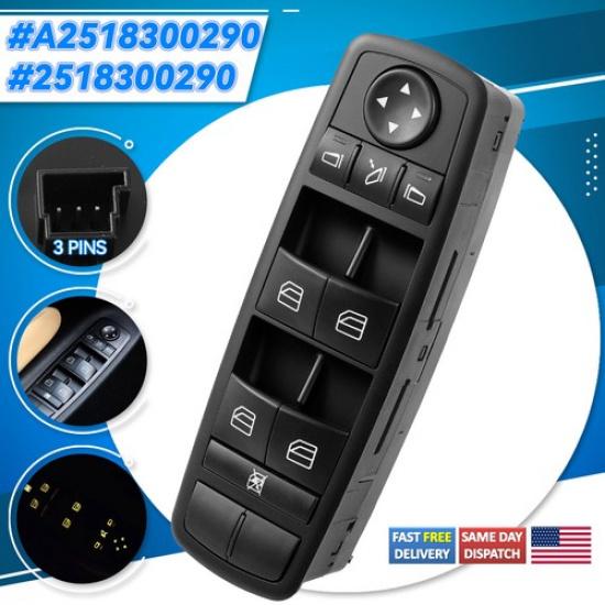 

Front Master Power Window Switch For Mercedes-Benz ML350 2006-2011 2518300290