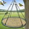 Birdseed Catcher for Outdoor Feeders Mesh Birdseed Tray Hanging Hoop Birdseed Catcher Tray for Hummingbird Feeders