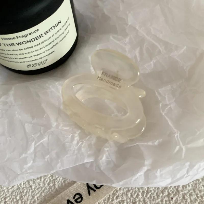 Vintage Oval Perlen Haarspange für Frauen Elegant Große Haarklammer Haarkrabbe Kopfschmuck Haaraccessoires