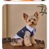 Pet Dog Formal Suit Set With Tie Vest Shirt Top Casual Cotton Outfit Small To Large Breeds