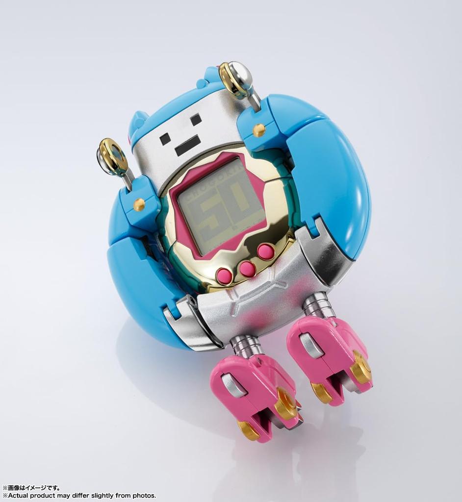 TAMASHII NATIONS Chogokin Tamagotchi Robo 100mm ABS Diecast PC SI Painted Movable Figure approx. & & &