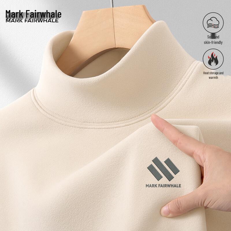 Mark Fairwhale Men's Thermal Semi-High Collar T-Shirt