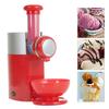 Glassmaskin Multifunktionell Hushålls Automatisk 160W 1000ml Stor Kapacitet Mini DIY Slush Frukt