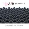Nishikawa Air Portable Cushion 40x40cm Square Type, Textured Surface, Pressure Distribution,