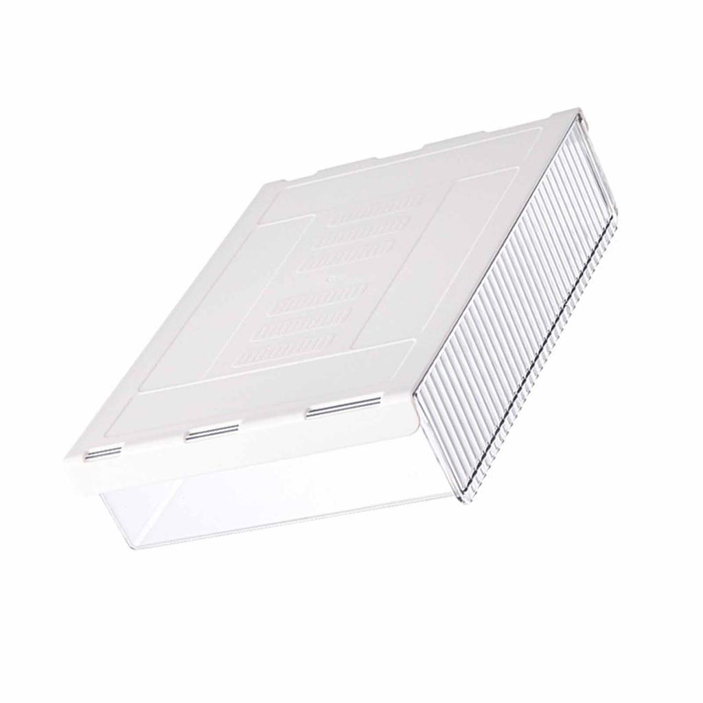Schreibtischschublade Stilvoller Minimalismus Stil Große Kapazität Klare Schreibtischaufbewahrungsbox für Besteck