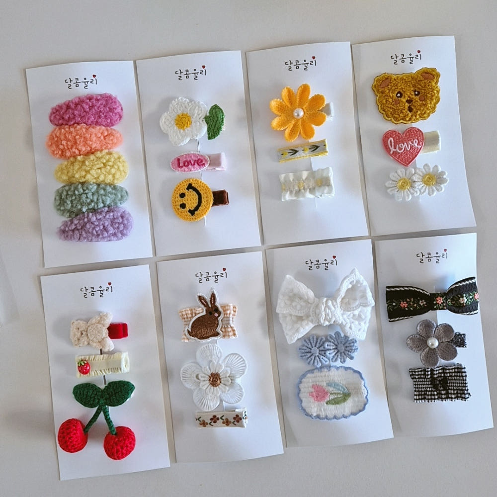 Kids Hair Pin Set Children's Day Birthday Gift