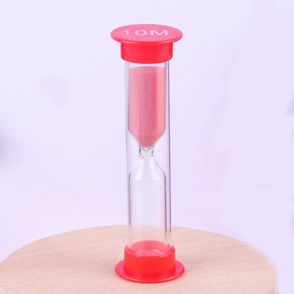 6 Pieces/set Sand Clock Hourglass 30S 1 2 3 5 10 Minutes Ornaments for Home Children Gift Decoration Timer Clocks Decor Garden