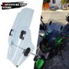 Windshield Motorcycle Windscreen Street Bike Screen Deflector Adjustable Universal For YAMAHA For BMW For HONDA For KAWASAKI