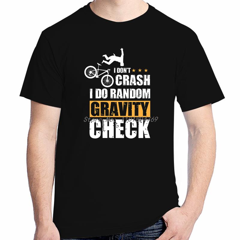 Summer Fashion Cotton Short Sleeve Tshirt Dirt Biker Motocross Tshirt I Dont Crash Funny Graphic T Shirts Unisexs Clothes