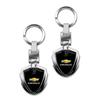 3D Metal Car Styling Keychain Key Chain Ring Key Holder Styling Car Accessories For Chevrolet Cruze Equinox Captiva Trax Malibu Tahoe Impala Sonic