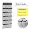 Cross-Border 24-Pocket Hanging Shoe & Clothes Organizer