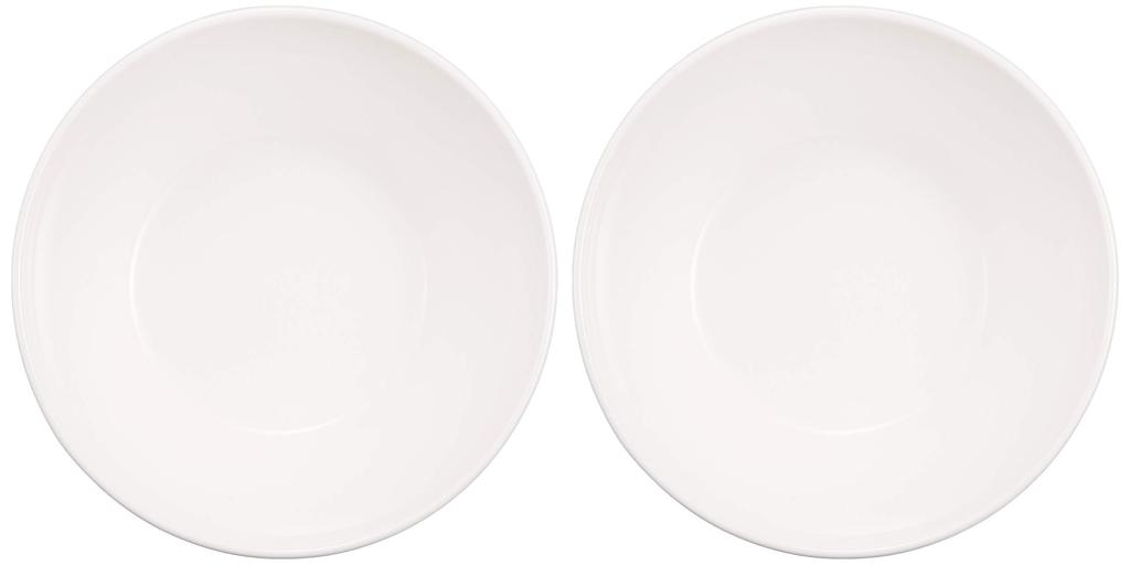 [Officially Imported] Wedgwood Festivity Pair Bowls, 15cm, Ivory and Blue, Wedding Gift, 1053887