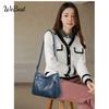 Cross Border Fashionable Versatile Splicing Crossbody Bag