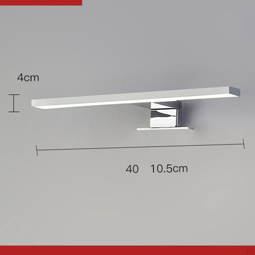3000 Cabinet Lights, Front Lamp Rectangular Waterproof Fixtures Bathroom Light for Mirror Bedside