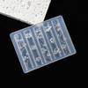 13Pcs 3D Relief Nail Art Molds With Jades Patterns Highly Transparency Silicone For Professional Nail Design And DIY