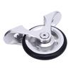 Bike Mudguard Bearing Easy Wheel Lightweight Aluminum Alloy Bike Mudguard Push Wheel for Folding
