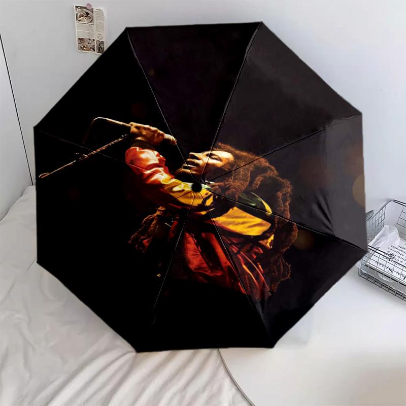 1 PC Automatic Folding Umbrella - Cartoon Pattern, Portable & Foldable Design with 13 Ribs, Christmas Birthday Gifts
