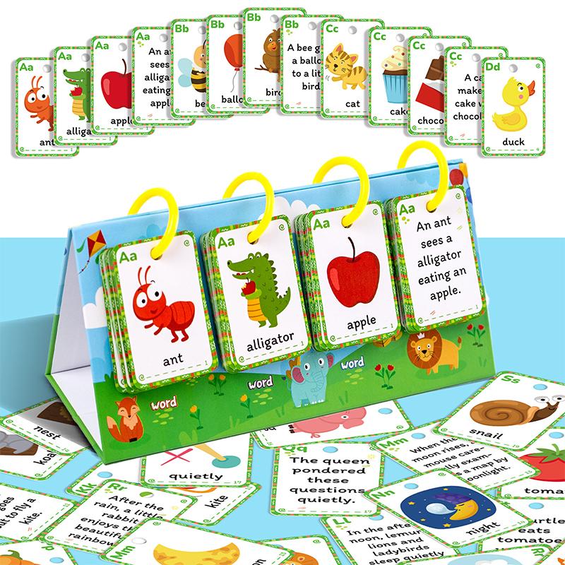 Sentence Building Flip Chart, Sentence Making Training Based On Pictures, Sentence Builder Game