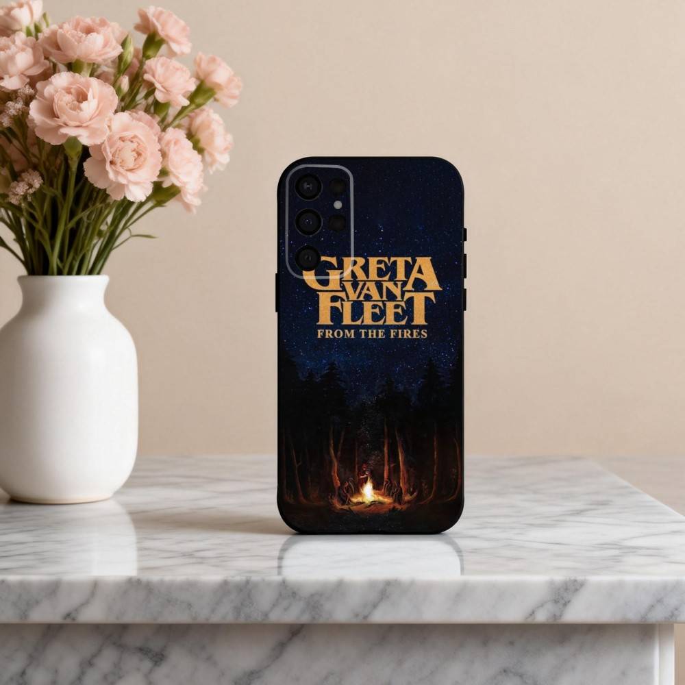 

Amazing G-Greta Van Fleet Band Phone Case For Samsung S25,S24,S21,S22,S23,S30,Ultra,S20,Plus,Others Soft Black Case Samsung S23plus5G