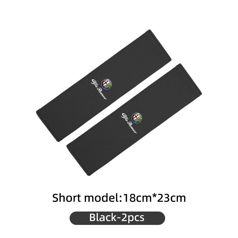 Car Seat Belt Shoulder Protection Pad Anti-slip Mat Auto Accessories For Alfa Romeo Giulietta GT 159 147 156 Mito Brera Giulia