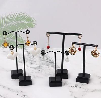 Mini Metal Earring Display Rack Acrylic Large Medium Small Size Earrings Necklace Bracelets Placement Rack Jewelry Display Stand