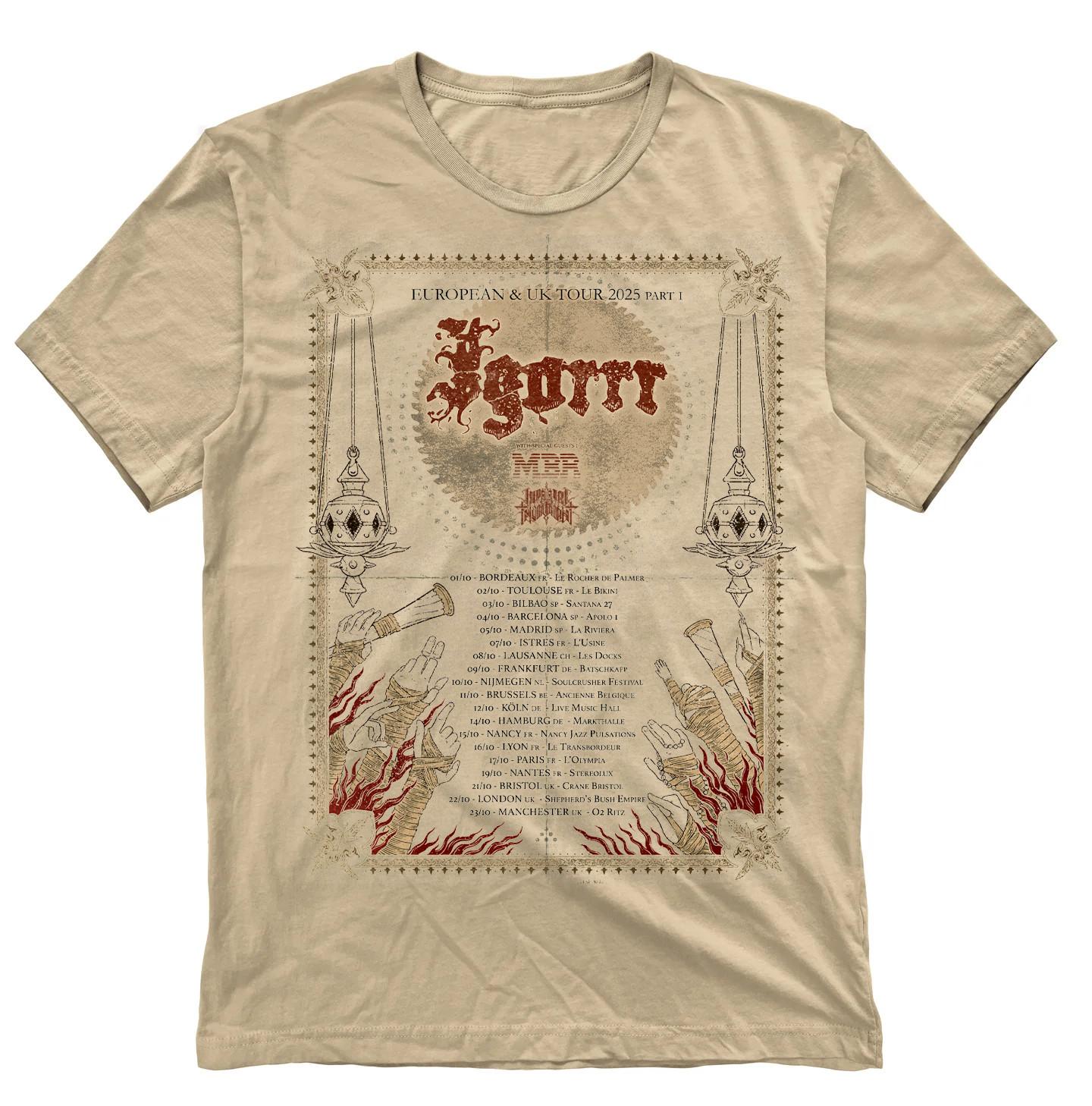 Igorrr Band Tour Gift for Fan Full size S to 5XL Sand T-shirt QA1627 XXL