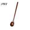 Wooden Spoon Mixing Long Handle Smooth Edge Heat-Resistant Food Grade Non-Stick Multipurpose Soup Comfortable Grip BPA Free Stirring Cooking