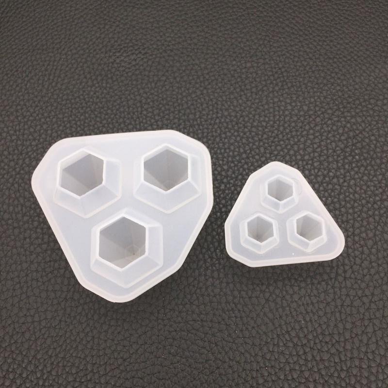 1ks Mini silikonová forma ve tvaru diamantu DIY Ručně vyráběná na šperky Příslušenství Forma na zdobení bílého dortu Kuchyňské potřeby