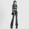 High Waist Flare Jeans For Woman Retro Elastic Sexy Denim Sweatpants Streetwear Fashion Harajuku Jeans Trousers