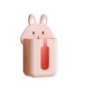 Wall-Mounted Paper Drawer Box Rectangular Towel Storage Box Simple Cartoon Rabbit Tissue Box  Home