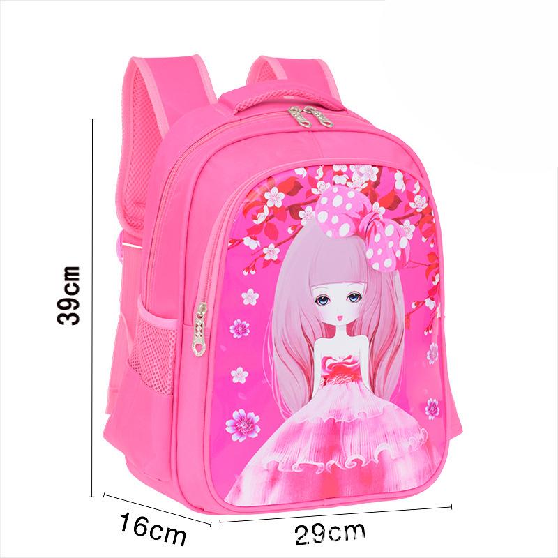 New Cartoon Cute School Backpacks For First And Second Grade Primary School Students Girls' Children'S Double Shoulder Backpacks