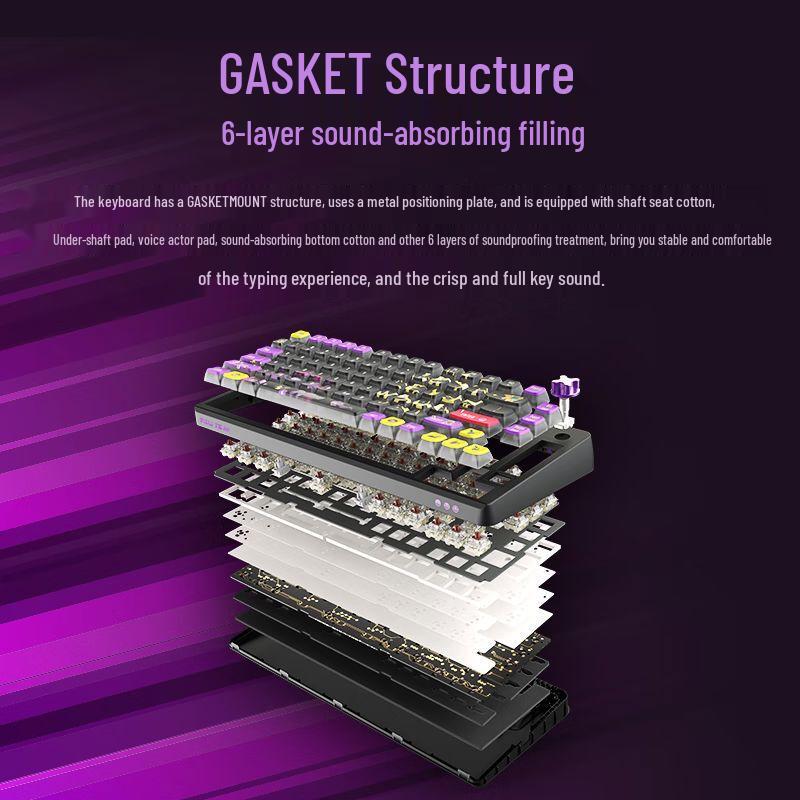 Cherry XTRFY PIXIU 75 Pokémon Edition Tri-Mode Mechanical Keyboard