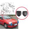 BSP1244 Front Bumper Fog Light Frame Cover Left Right for Renault Clio MK2 Phase 1 1998-2002 7701205718