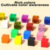 32/64/96Pcs/Set Magnetic Cube Building Block Preschool Learning Educational Colorful Building Brick Construction