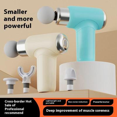 Mini Faszienpistole für Frauen: EMO Leiser Muskelmassagegerät für zervikale Entspannung