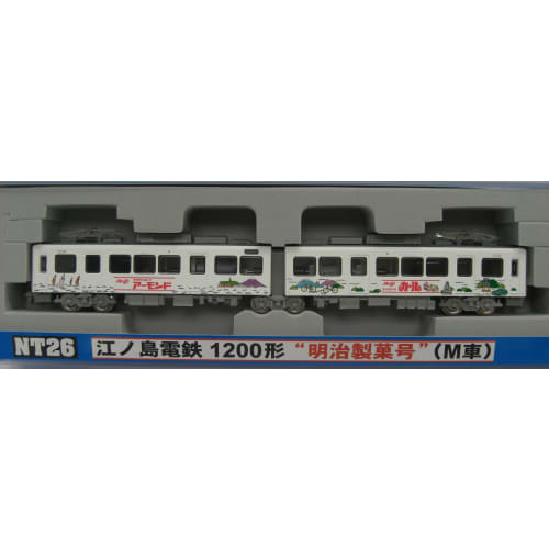 N Gauge NT26 Enoshima Electric Railway 1200 Series Meiji Seika (M Car)