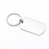 DIY Personalized Colorfast Stainless Steel & Titanium Dog Tag Keychain Ornament