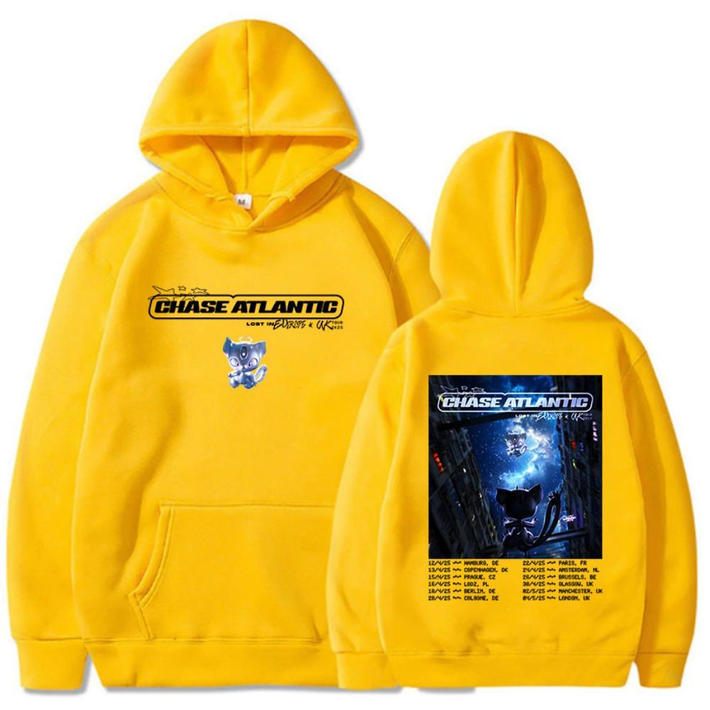 2025 Men's and Women's Rock Band Hooded Sweatshirt Casual and Comfortable Polar Winter Long Sleeved Hooded Sweater