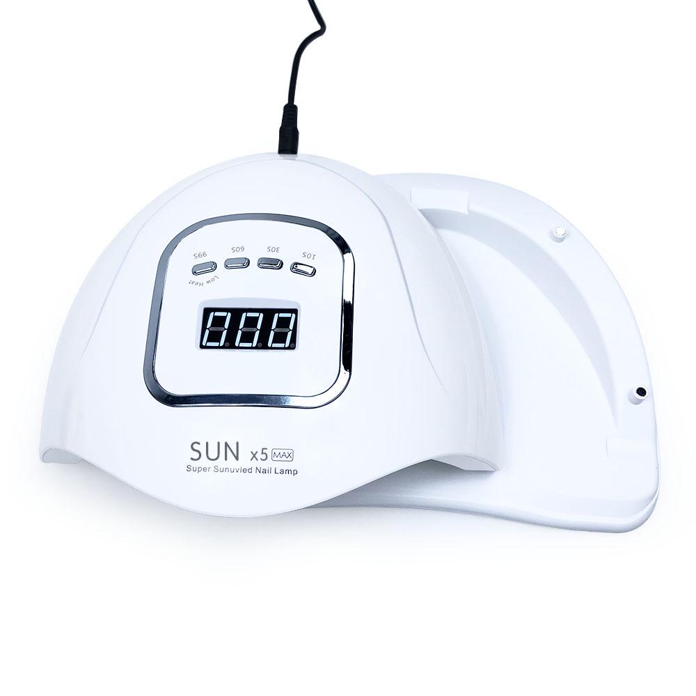 SUNX5MAX 180W Nail Lamp: LED Phototherapy Dryer for Quick Gel Polish Curing